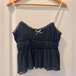 Zara Ruffle Camisole, New with Tags!